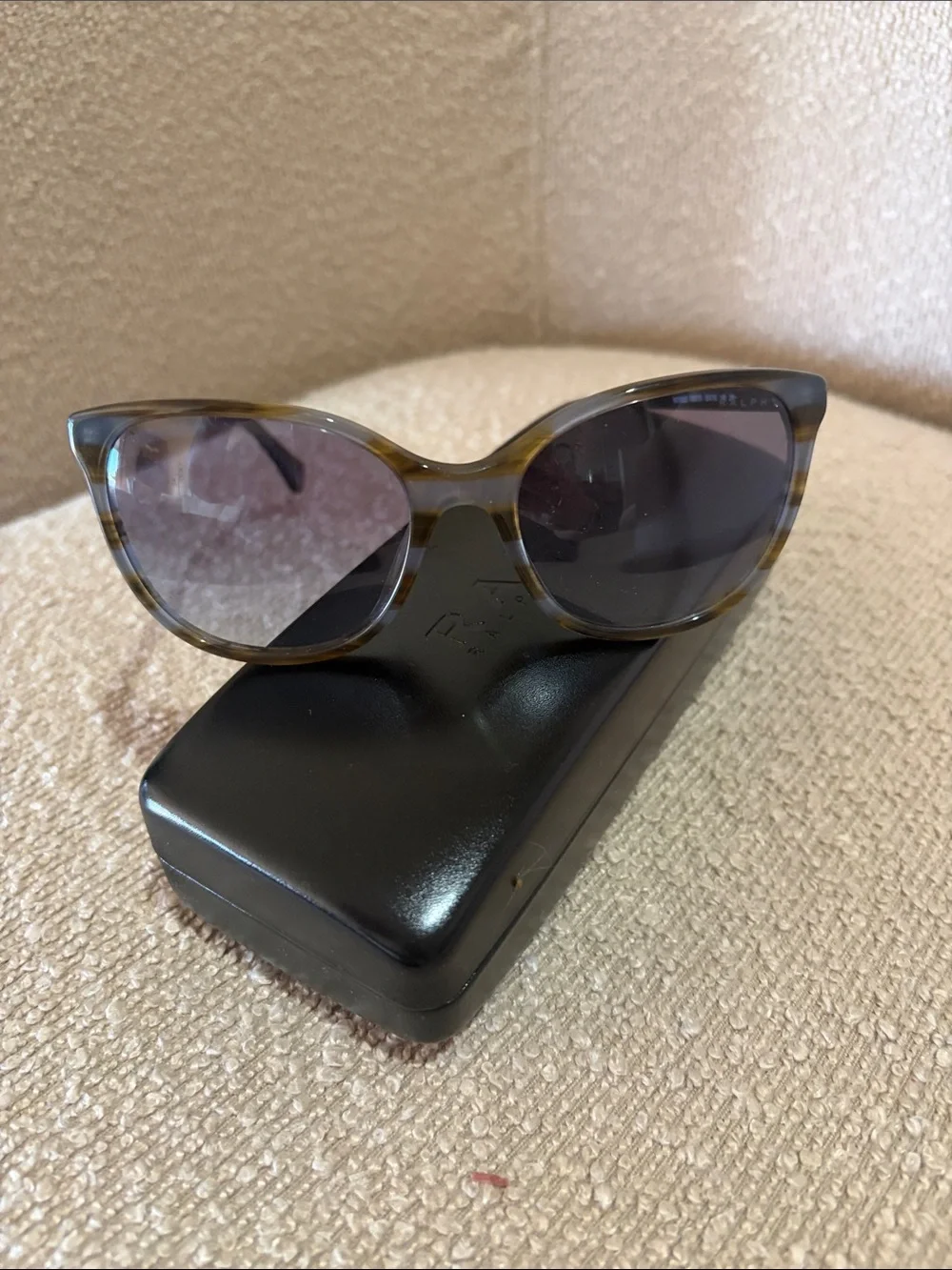 Ralph Lauren Women’s Olive Tortoise Cat-Eye Sunglasses